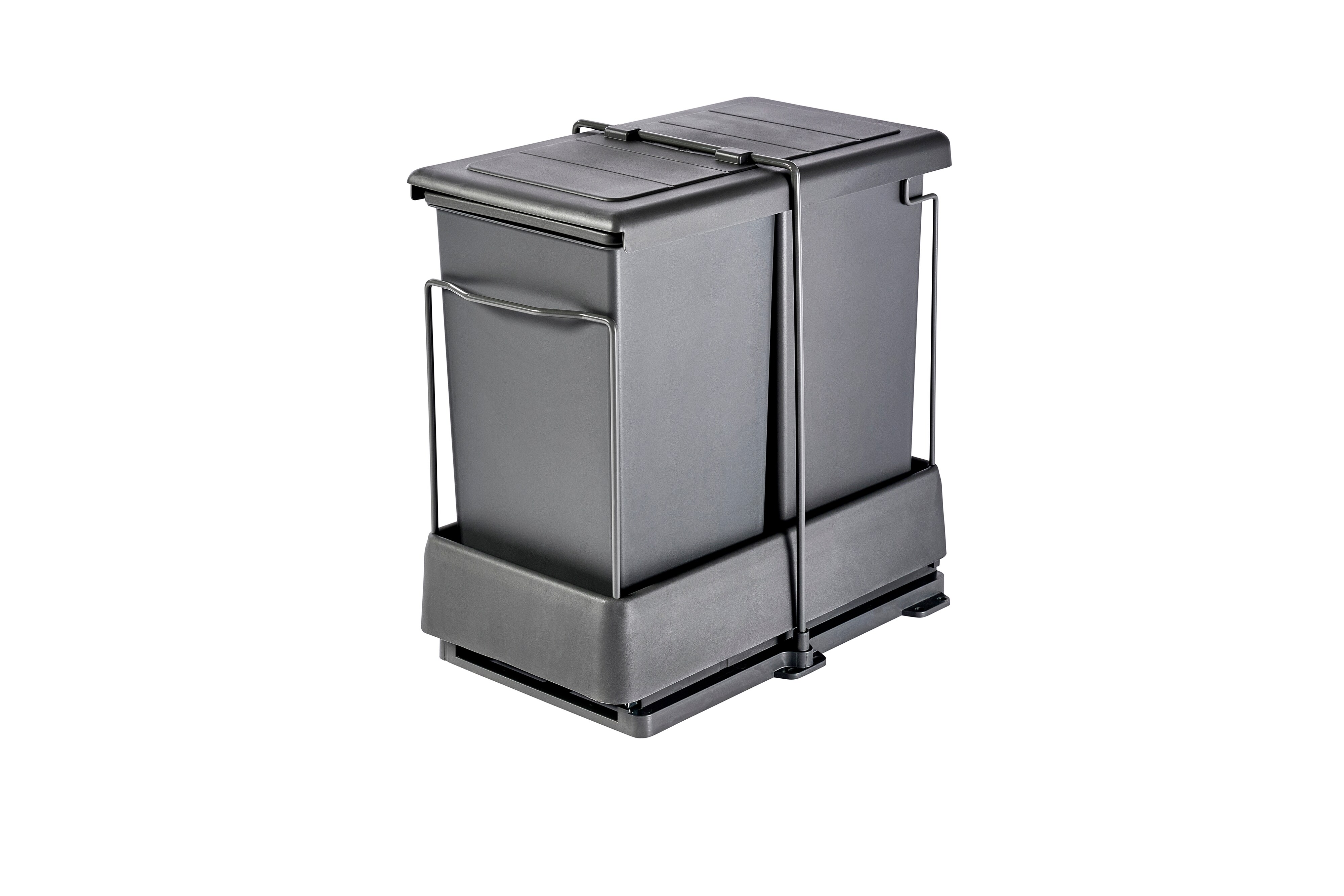 Aspira Ausziehbarer Einbaum&uuml;lleimer &bdquo;M&uuml;llomatic ECO 2&ldquo; 