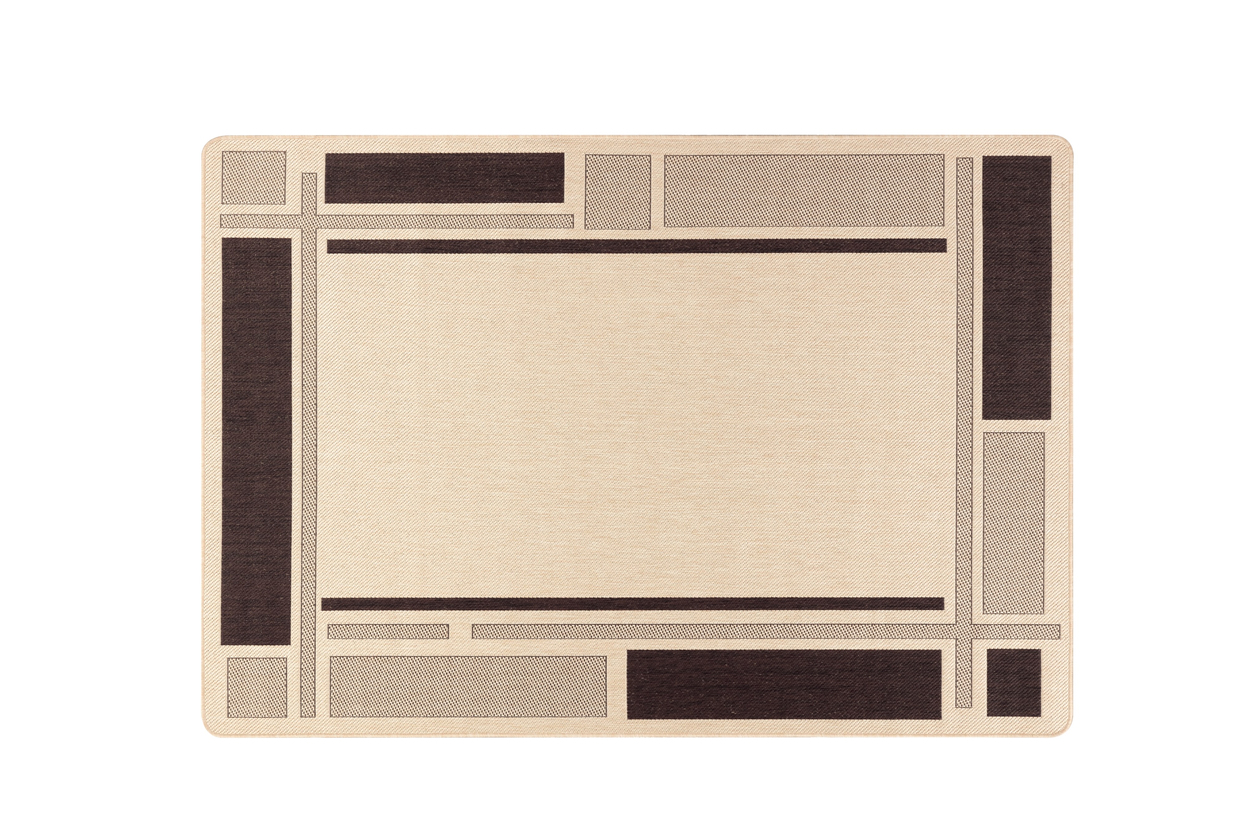 Peyer Syntex Teppich Smilla Bord&uuml;re in verschiedenen Gr&ouml;&szlig;en und Farben f&uuml;r den Innen- und Au&szlig;enbereich pflegeleicht 