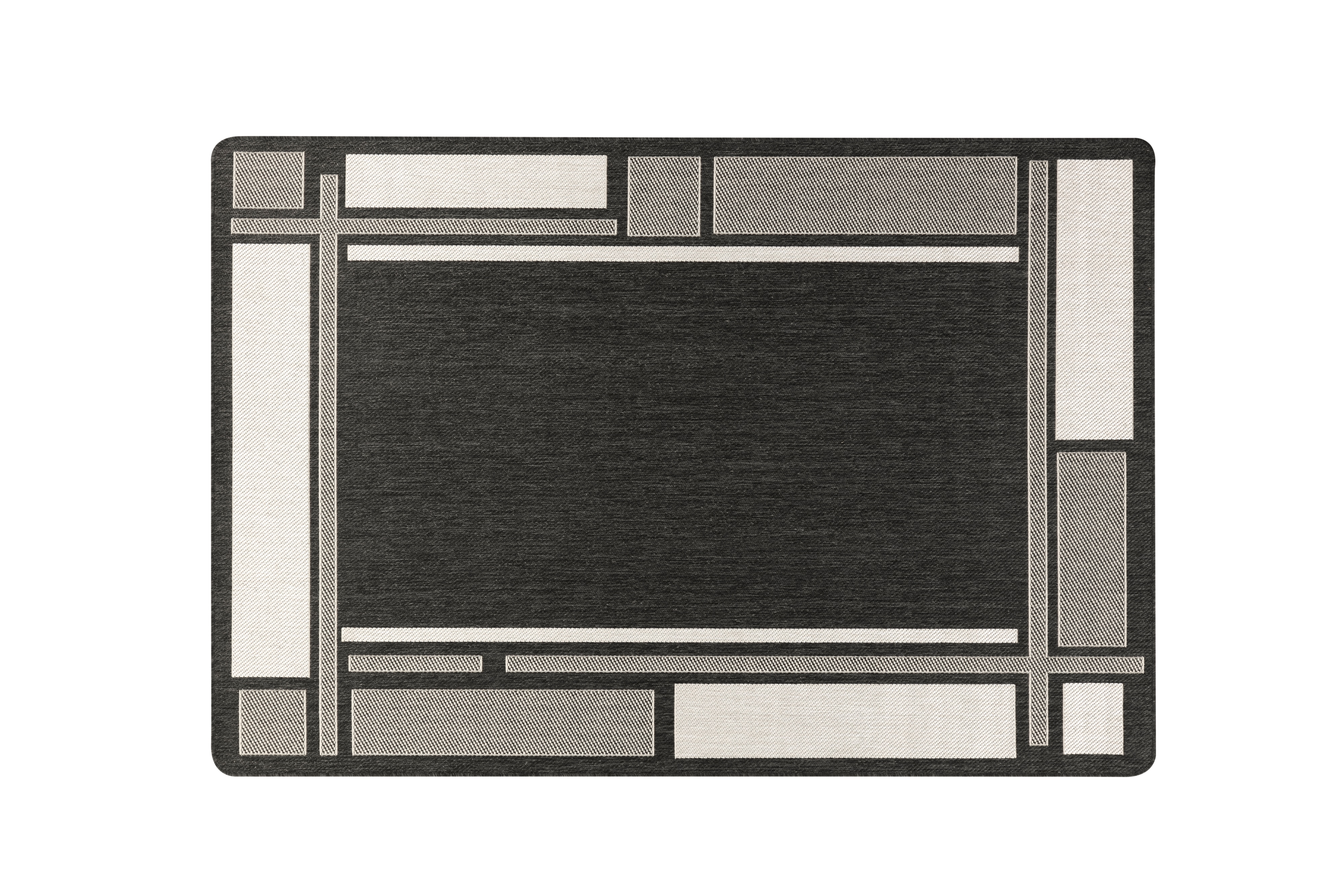 Peyer Syntex Teppich Smilla Bord&uuml;re in verschiedenen Gr&ouml;&szlig;en und Farben f&uuml;r den Innen- und Au&szlig;enbereich pflegeleicht 