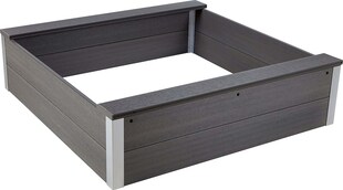 dobar WPC Sandkasten "Theo" , Silbergrau 