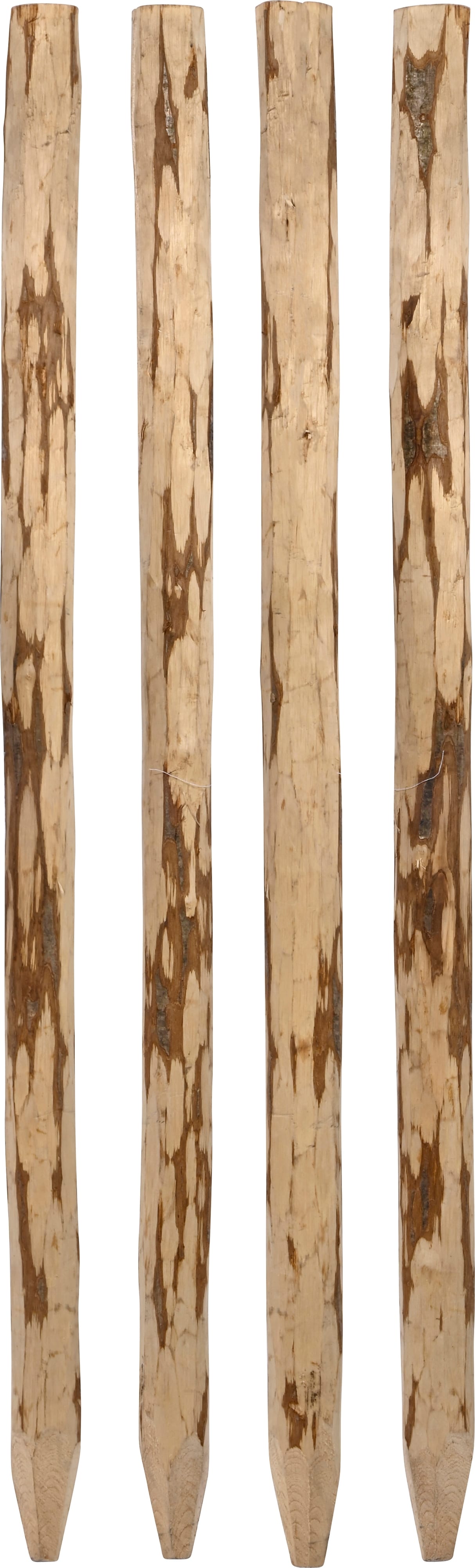 dobar 4x Holzpfosten f&uuml;r Staketen Zaun 