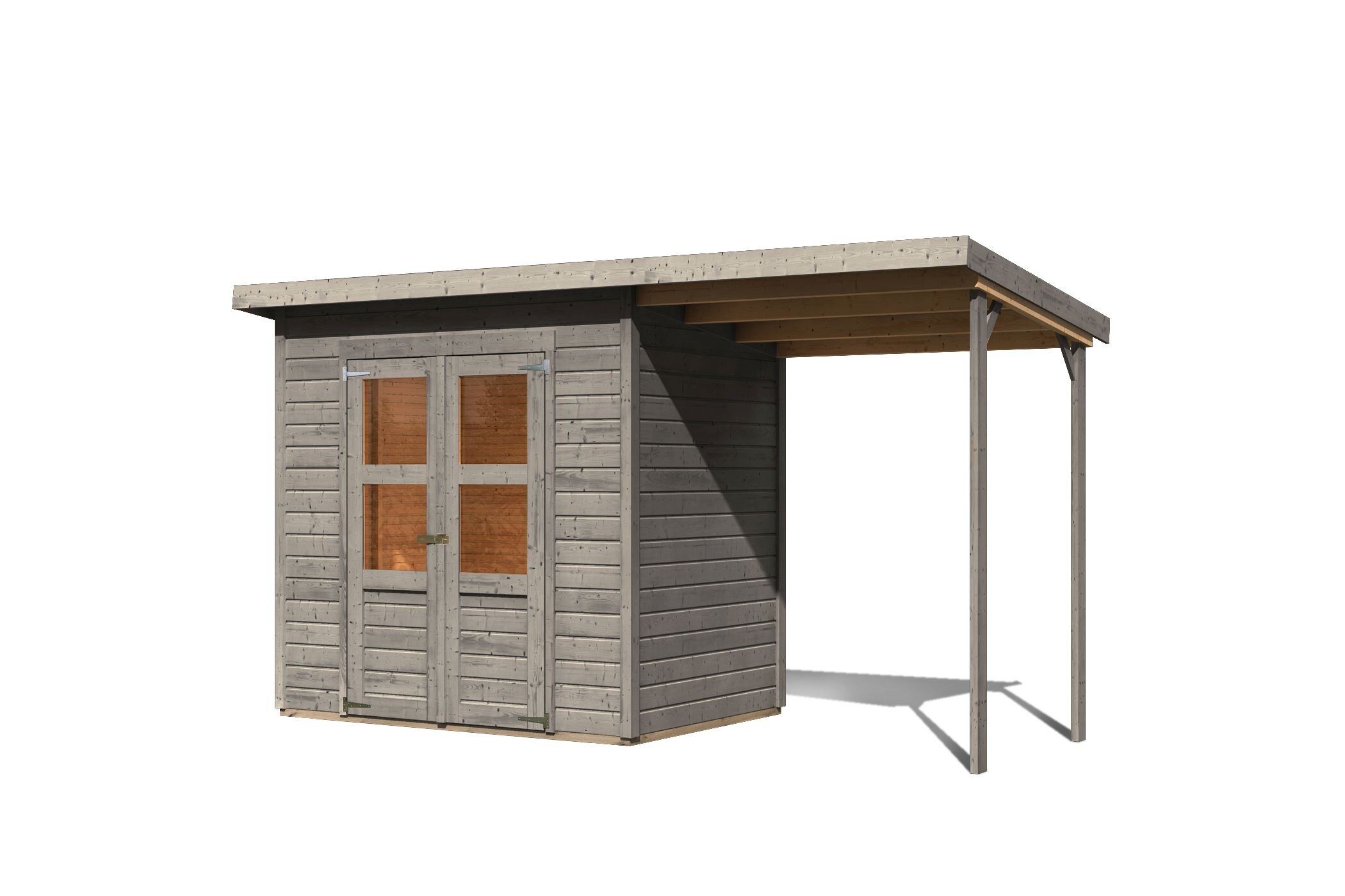 Karibu Gartenhaus Kano 5 im Set 