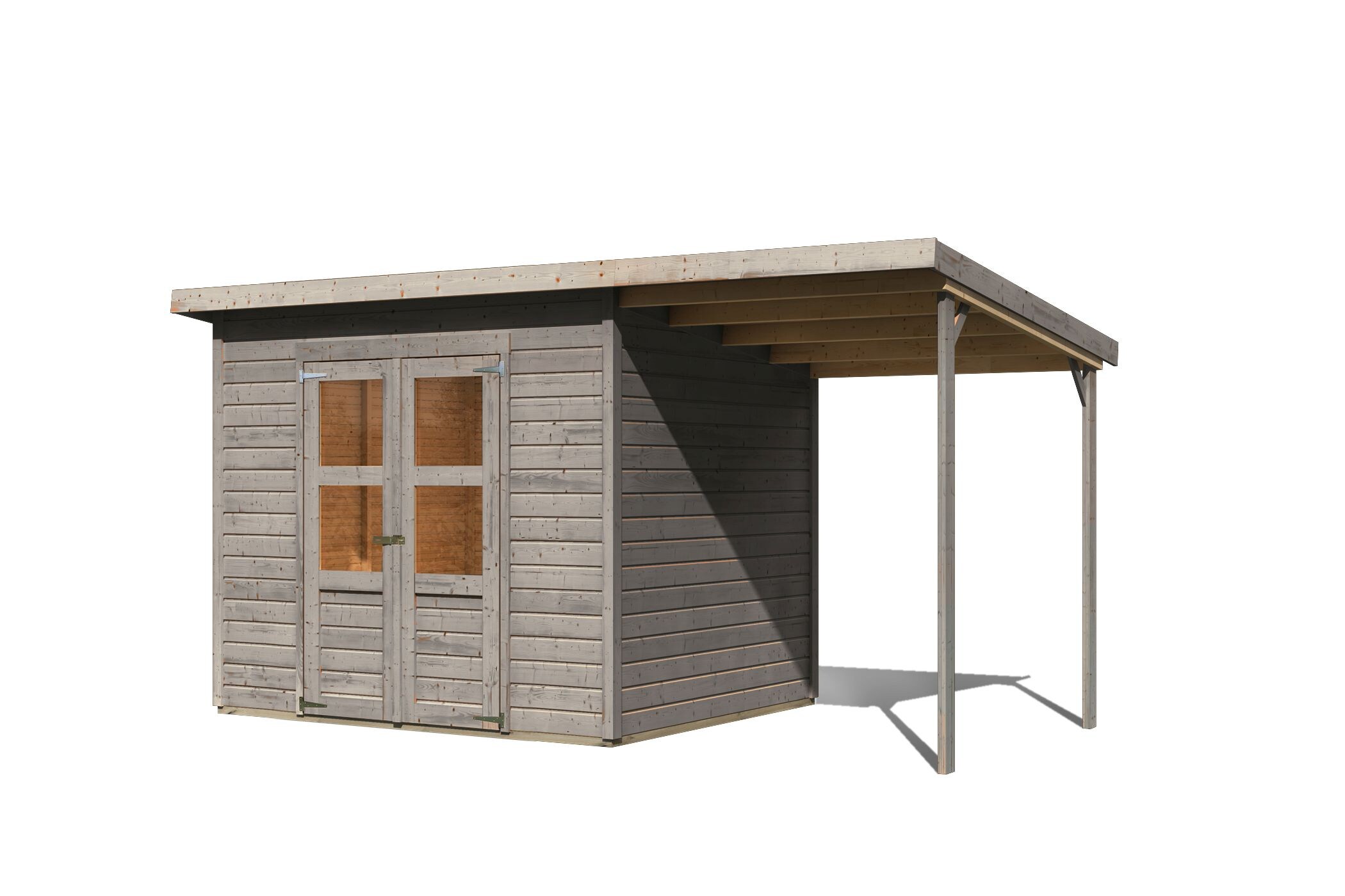 Karibu Gartenhaus Kano 5 im Set 