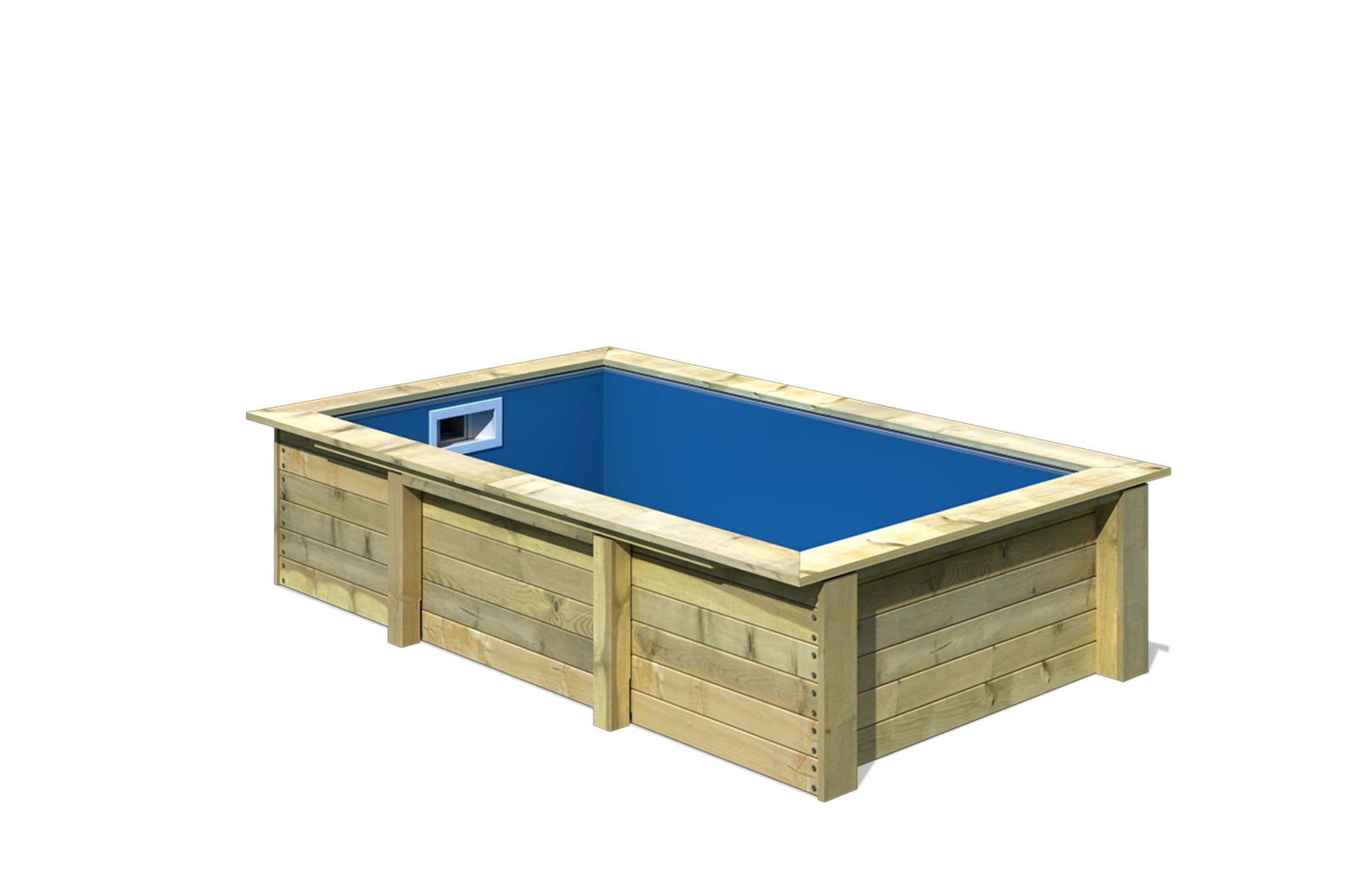 Karibu Holzpool Large inkl. Sandfilteranlage & Skimmer 