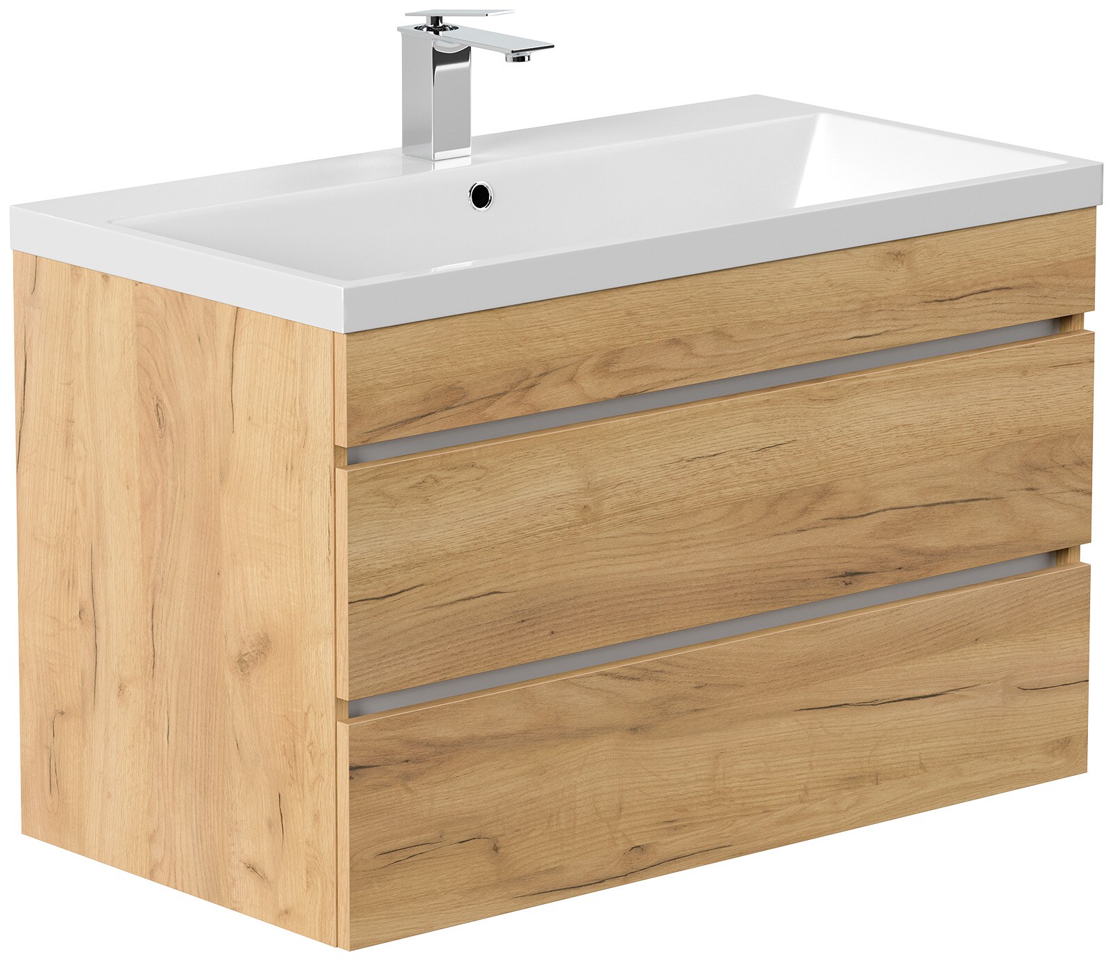 Badm&ouml;bel Felini mit grifflosen Schubladen in versch. Ausf&uuml;hrungen 