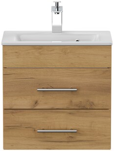 Badmöbel Portus 500 SlimLine weiss hochglanz 