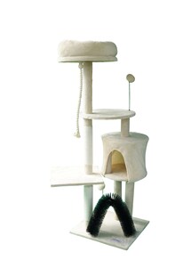 Rohrschneider Katzenbaum grau 