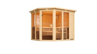 Karibu Innensauna Esma inkl. Saunaofen 9kW integr. Steuerung 
