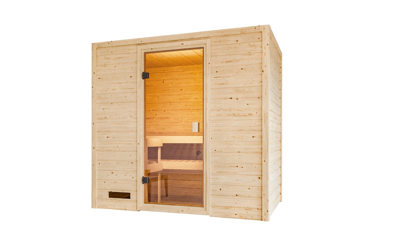 Innensauna Dorika inkl. Saunaofen 3,6kW integr. Steuerung