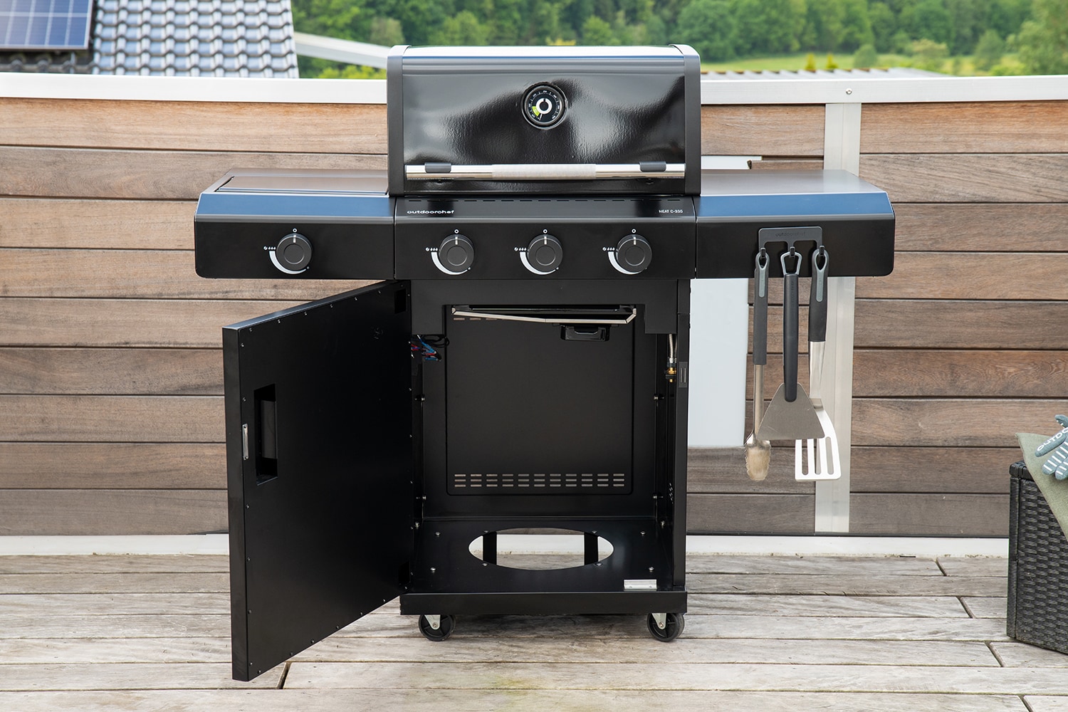 Outdoorchef Gasgrill - Grillstation HEAT C-335 mit Blazing Zone 
