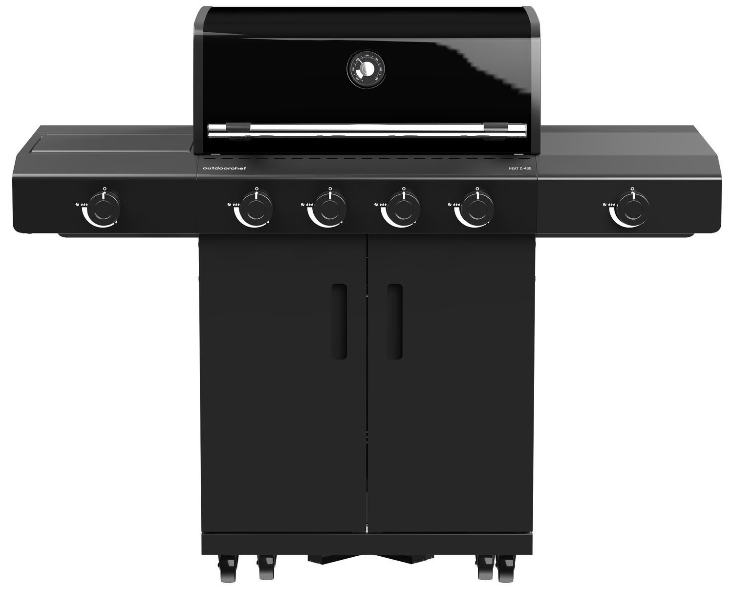 Outdoorchef Gasgrill - Grillstation HEAT C-435 mit Blazing Zone und Heckbrenner 