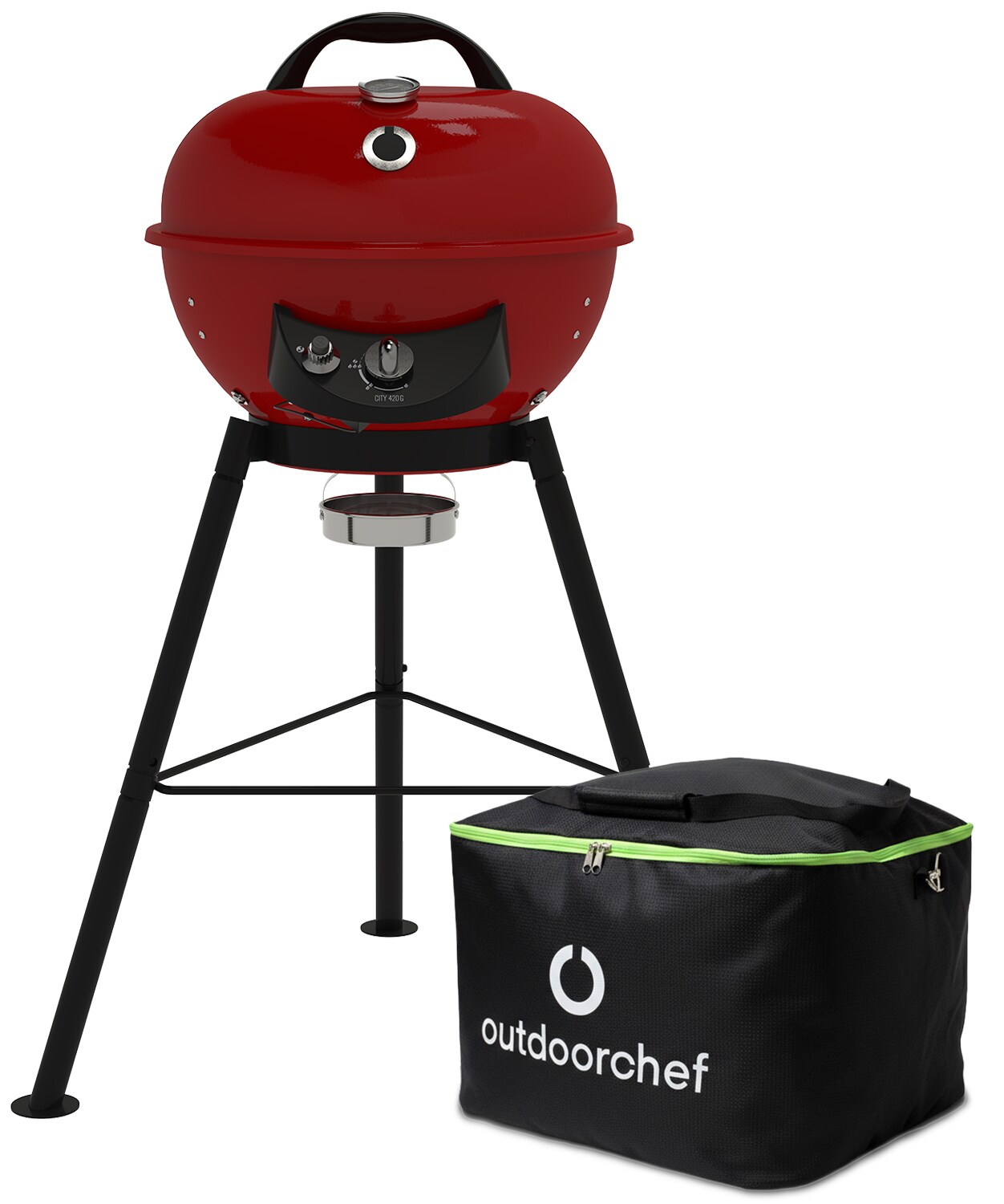 City Gasgrill  SE Red mit Tasche
