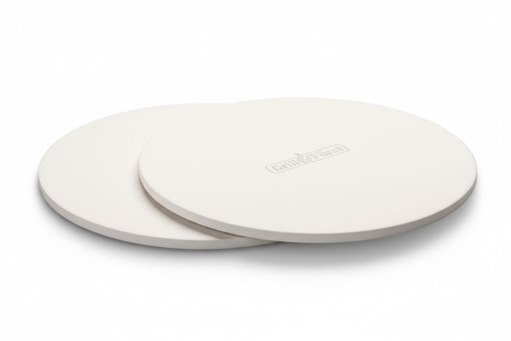 Grillf&uuml;rst Pizzastein &Oslash; 33 cm 2er Set 
