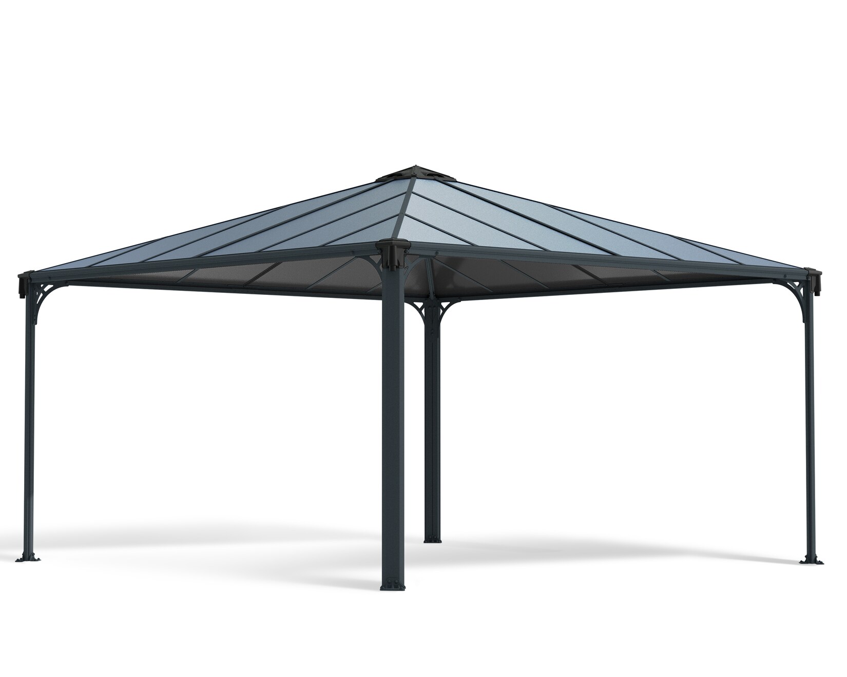 Canopia Palermo Aluminium-Pavillon 4,3 x 4,3 m Grau