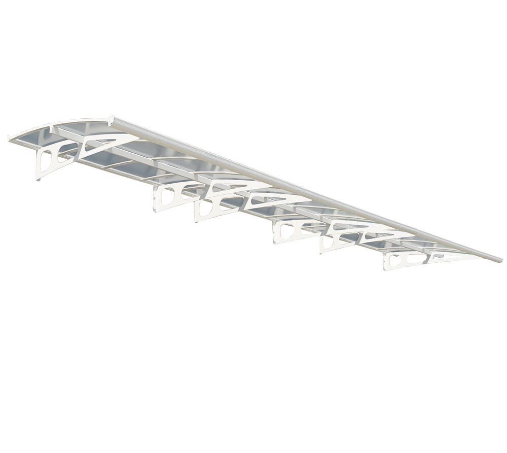 Palram - Canopia | Bordeaux 7x1.4 Vordach, wei&szlig;, klar 