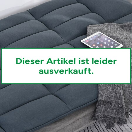 HOMCOM Schlafsofa als 3-Sitzer grau 185 x 97 x 84 cm (BxTxH) | Sofabett Sofa  mit Schlaffunktion Klappsofa Gästebett bei Marktkauf online bestellen