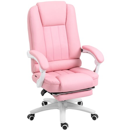 Vinsetto Bürostuhl mit Liegefunktion cm bestellen x 107-116H und x rosa 68B 65L Armlehnen bei online Marktkauf 