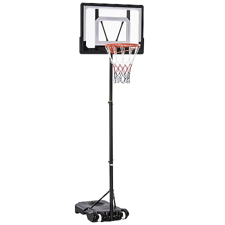 HOMCOM Basketballkorb höhenverstellbar schwarz 83 x 75 x 260 cm (BxTxH) |  bei Marktkauf online bestellen