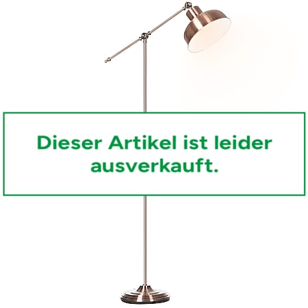 HOMCOM Stehlampe mit verstellbarem Schirm rotbronze 68,5 x 25 x 148 cm (LxBxH) | Stehleuchte Wohnzimmerlampe Leselampe Lampe 