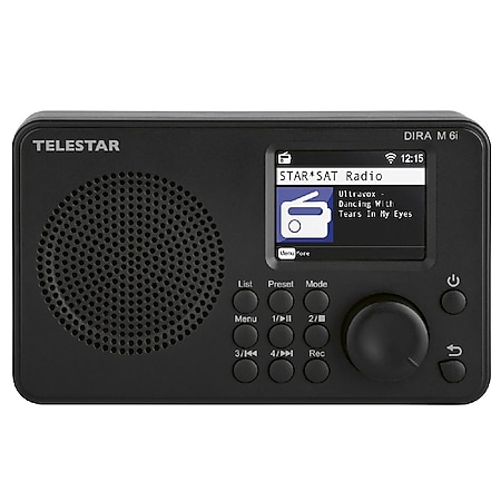 TELESTAR DIRA M 6i hybrid Radio Internetradio DAB+/FM RDS, WiFi, Bluetooth 