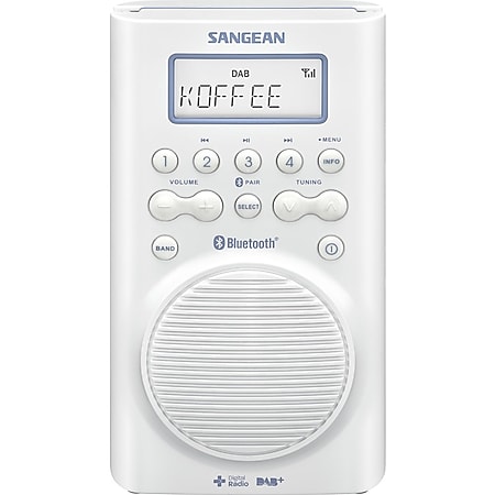 SANGEAN H-205D BT Wasserdichtes Radio mit DAB+ / Bluetooth 