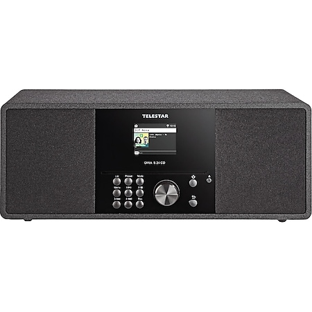 TELESTAR DIRA S 24 CD Stereoradio mit CD-Player (DAB+/FM, USB, Bluetooth) 