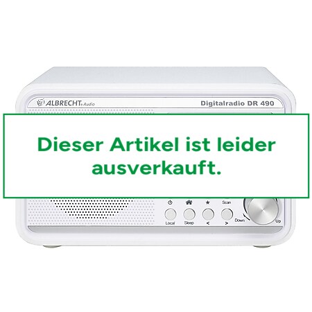 Albrecht DR 490 DAB+ Digitalradio Internetradio, Kompaktanlage, APP 