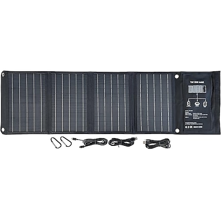 Telestar TSP 30W Solarmodul/Solarpanel mobil für Smartphone/Tablet 