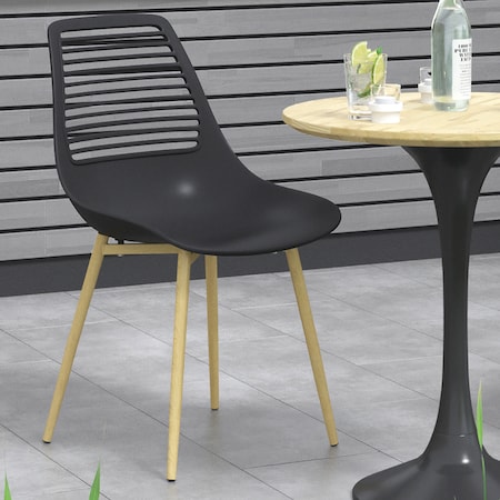OK-Living Gartenstuhl Terrassenstuhl Balkonstuhl Klaas Schwarz Sitzschale  Stuhl bei Marktkauf online bestellen