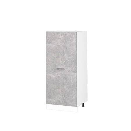 60 Beton Backofenumbauschrank Tür bei cm große Marktkauf Küchenschrank Weiß Vicco online Küchenzeile R-Line bestellen