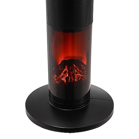 Juskys Turm-Keramik-Heizer – Heizlüfter mit LCD, Fernbedienung