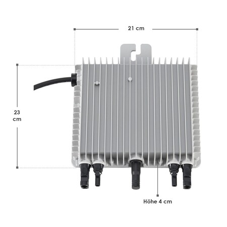 NEP 800 Watt Balkonkraftwerk Mikro Wechselrichter inkl. WLAN-Überwach,  199,99 €