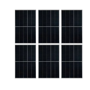 RISEN Solarpanel RSM40-8-410M 6er Set 2400 Watt - Balkonkraftwerk Solarmodul je 400 W - Verkauf nur an Endverbraucher 