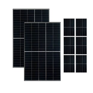 RISEN Solarpanel RSM40-8-410M 8er Set 3200 Watt - Balkonkraftwerk Solarmodul je 400 W - Verkauf nur an Endverbraucher 