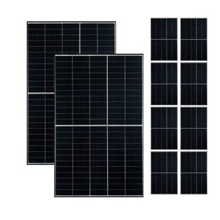 RISEN Solarpanel RSM40-8-410M 10er Set 4000 Watt - Balkonkraftwerk Solarmodul je 400 W - Verkauf nur an Endverbraucher 