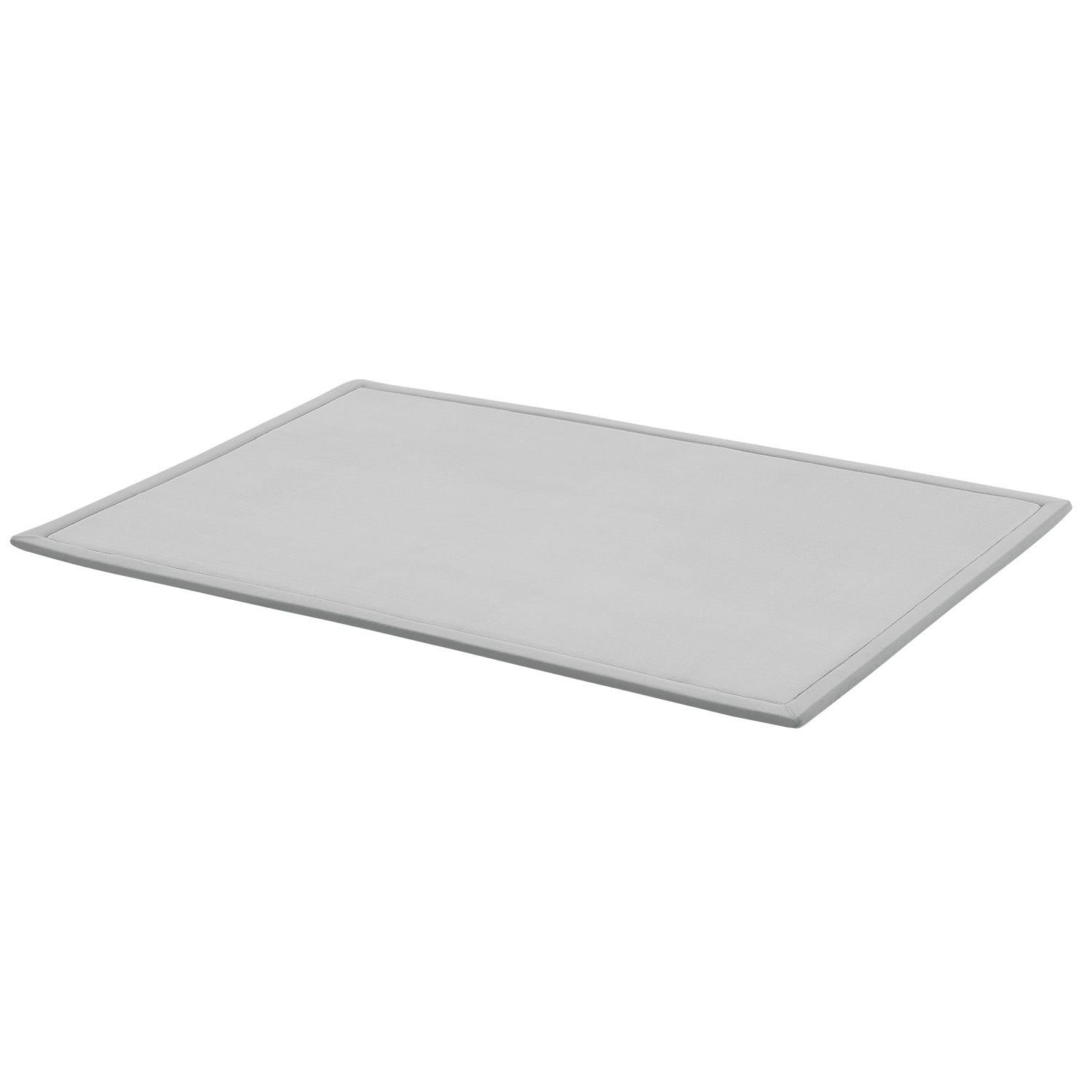 Juskys Krabbelmatte Maila Spielmatte 180x120 cm Yogamatte f&uuml;r Kind, Baby - rutschfest, weich - Grau 