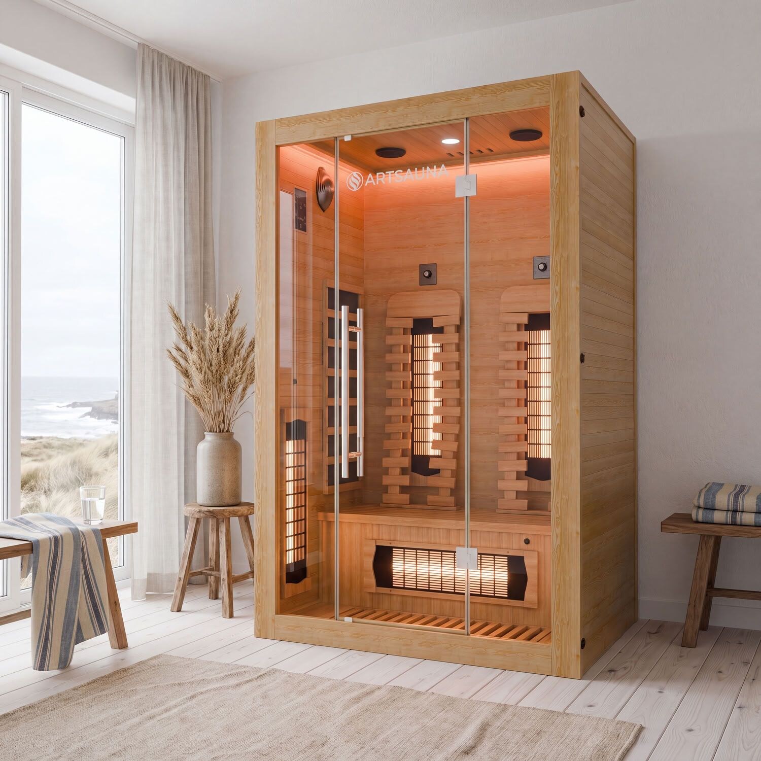 Cabine infrarouge Kiruna 130 Premium | Artsauna |