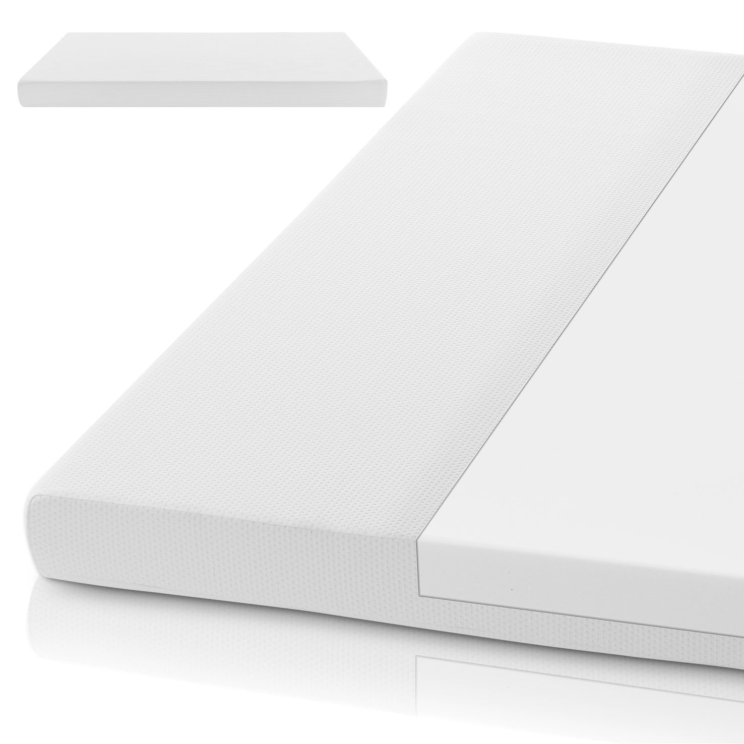 Juskys Kaltschaummatratze 80 x 160 cm - H&auml;rtegrad H2 - 10 cm hohe Matratze aus Kaltschaum 