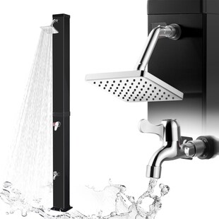 Strattore Solardusche / Gartendusche - Ocean in Schwarz 