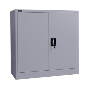 Makika Aktenschrank / Büroschrank abschließbar 40x90x90cm in Anthrazit 