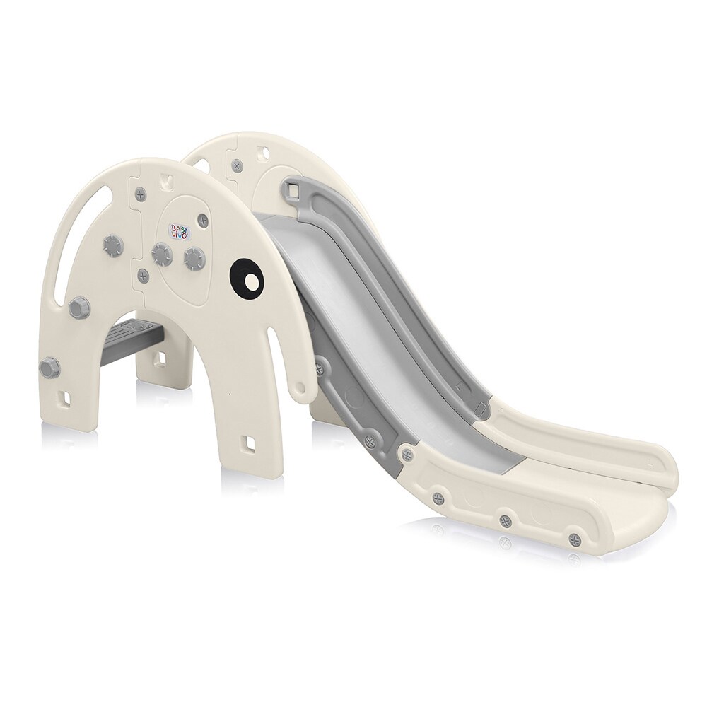 Baby Vivo Kinderrutsche / Rutsche - Elefant in Grau / Weiß