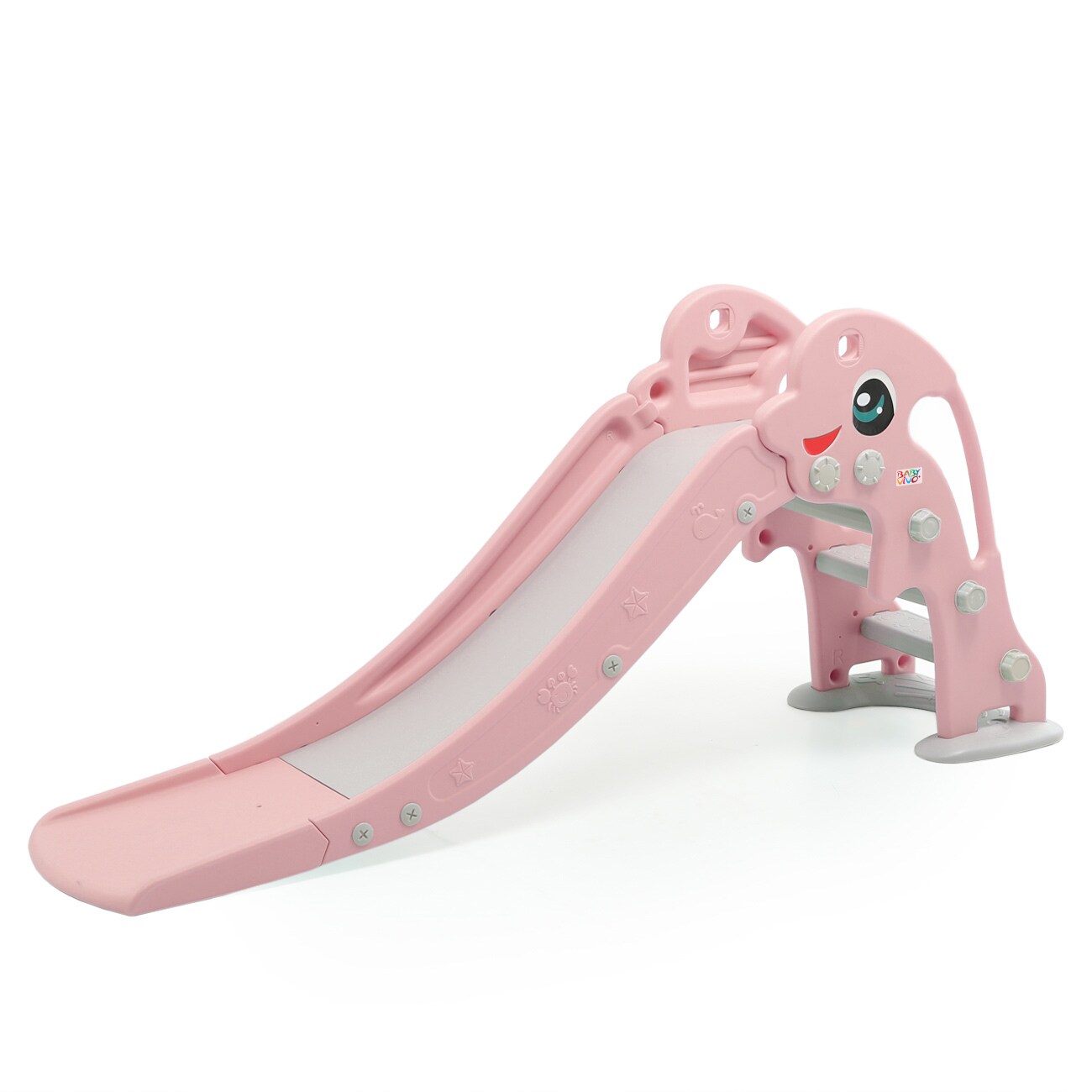 Baby Vivo Kinderrutsche / Rutsche - Delfin in Rosa 