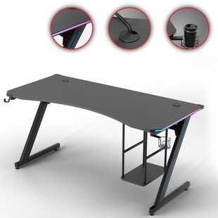 MY SIT Gaming Tisch Gizmo mit LED Beleuchtung 