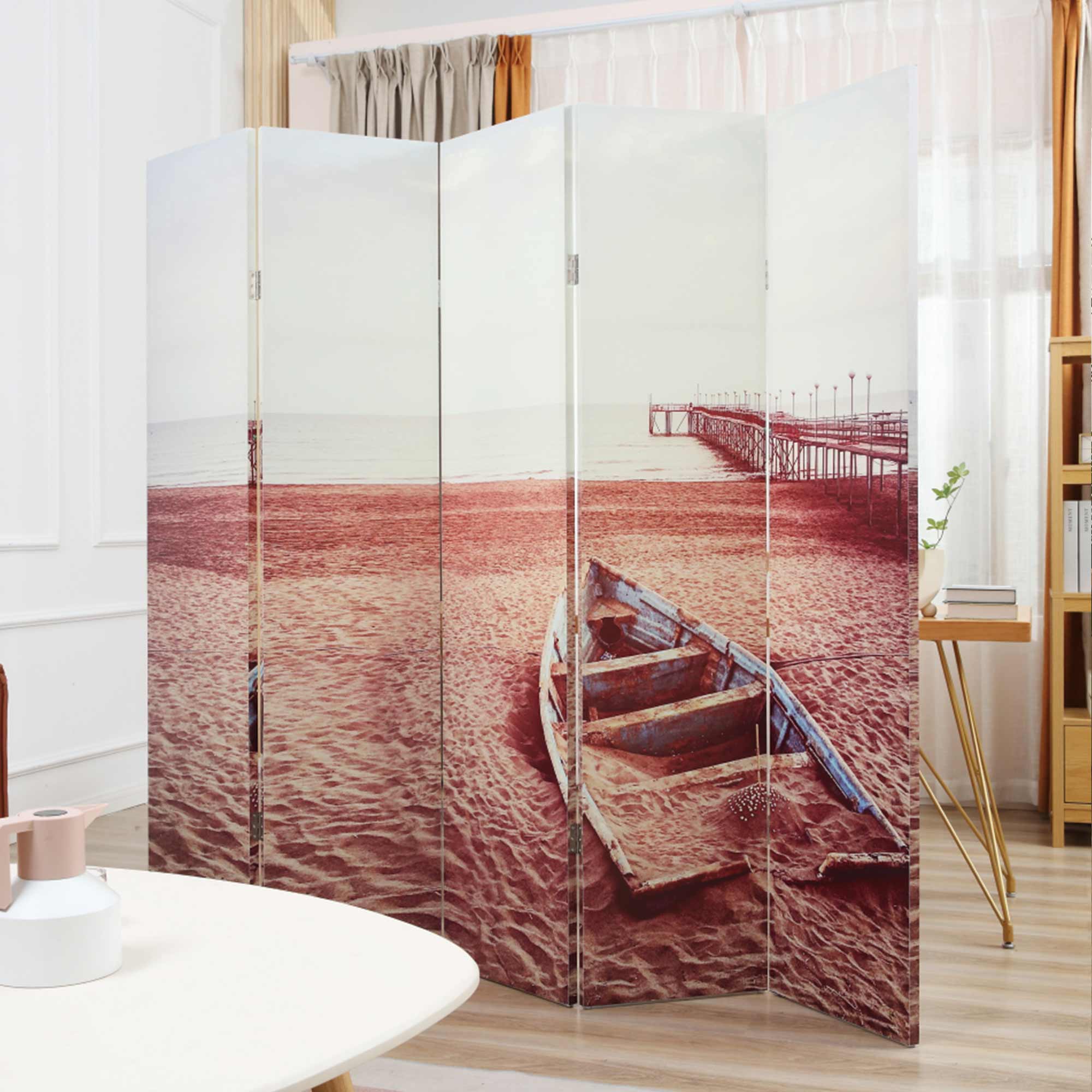 Makika Trennwand / Raumteiler Faltbar - Sunset 