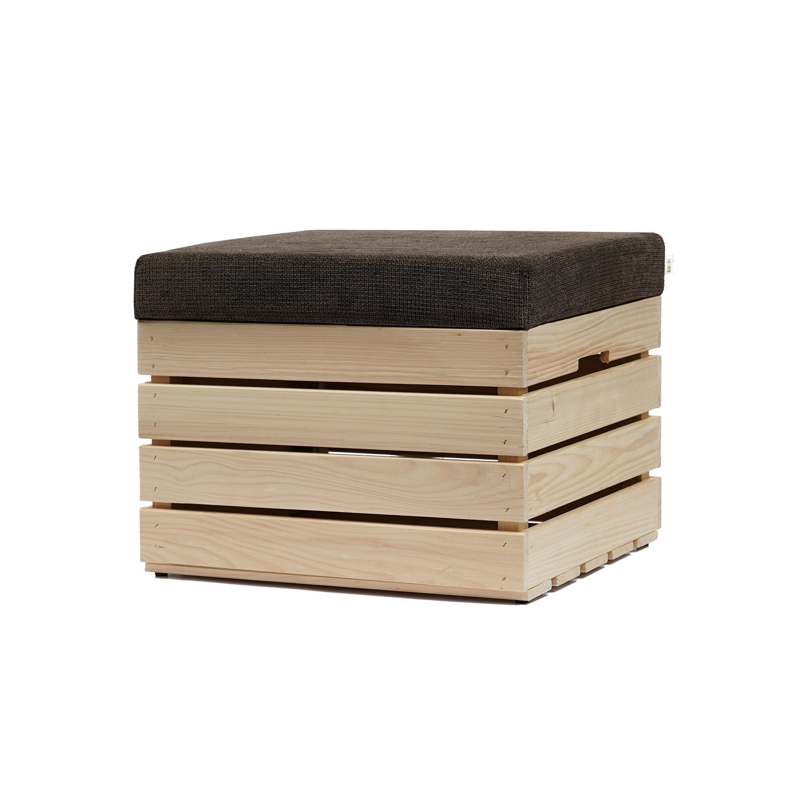 Preisvergleich für GrandBox Sitzhocker Holz SitzTruhe mit Stauraum