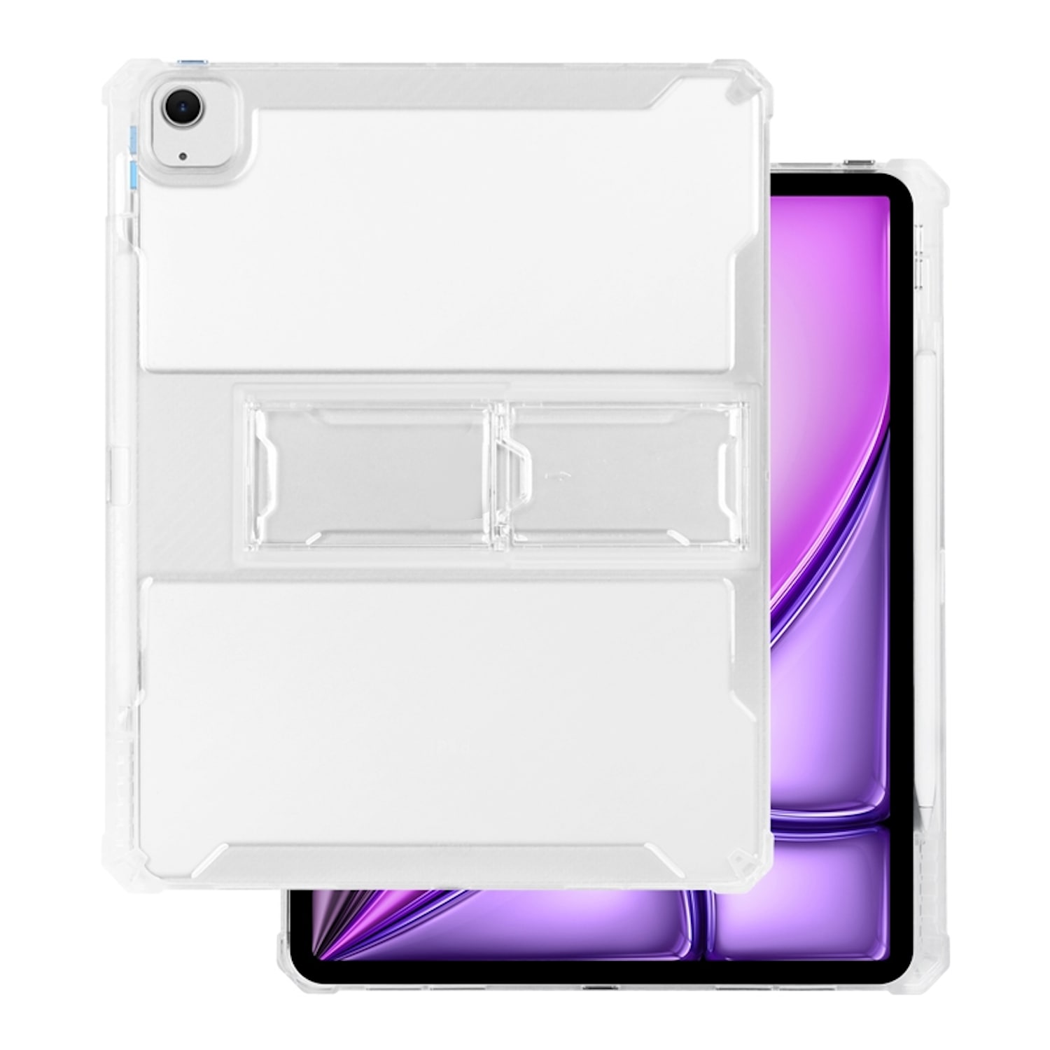 F&uuml;r Apple iPad Air 13 2025 / 2024 / Pro 12.9 2022 Schock TPU PC H&uuml;lle 