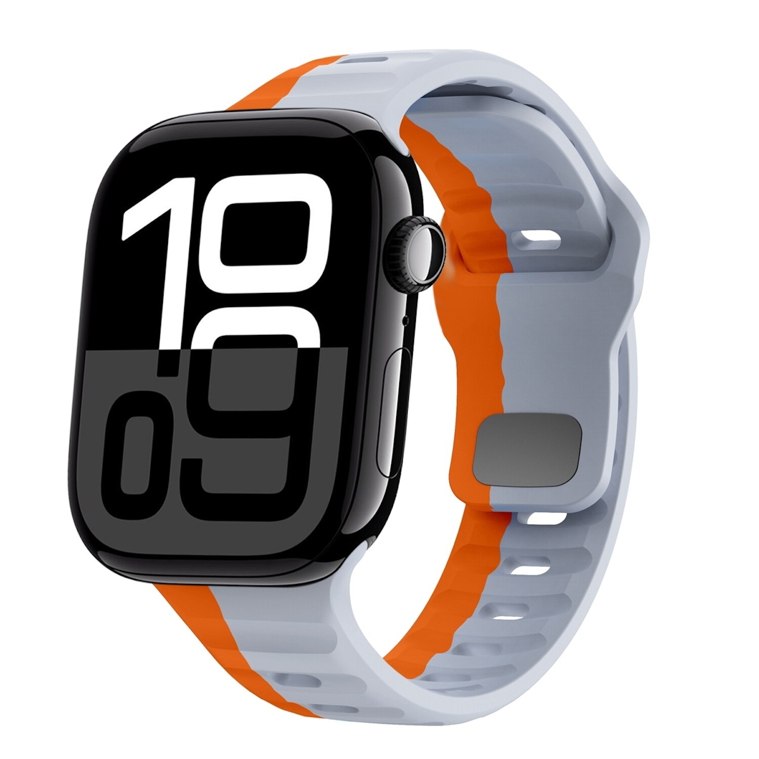 F&uuml;r Apple Watch Series 11 10 46mm / 9 8 7 45 / 6 SE 5 44mm Band Orange 