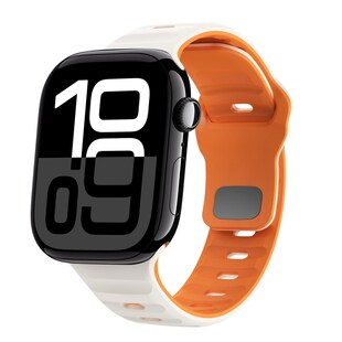 Für Apple Watch Series 11 10 42mm / 9 8 7 41 / 6 SE 5 40mm Band Beige 