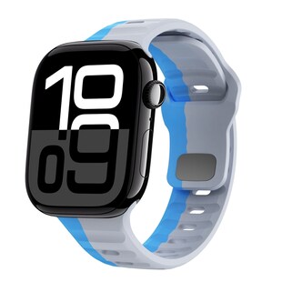 Für Apple Watch Series 11 10 42mm / 9 8 7 41 / 6 SE 5 40mm Band Grau 