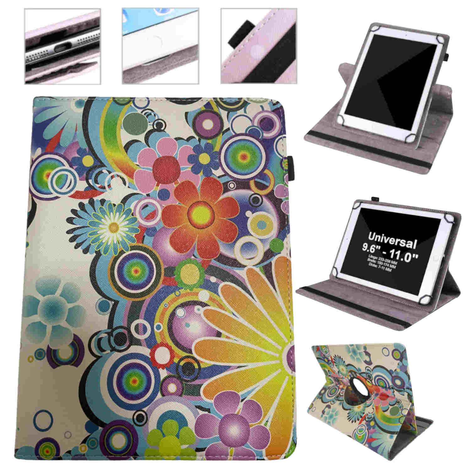 F&uuml;r Honor Pad X8a 11 Zoll 360 Grad M25 Universell Tablet Tasche H&uuml;lle 